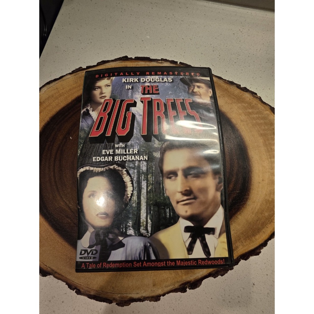 The Big Trees Starring Kirk Douglas, Eve Miller, Edgar Buchanan - DVD